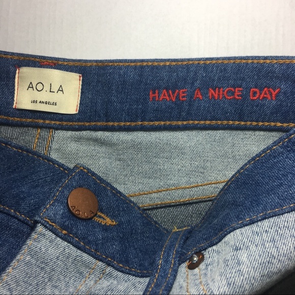 Alice & Olivia patchwork denim skirt - Picture 5 of 5